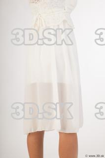 Leg white dress of Leah 0006